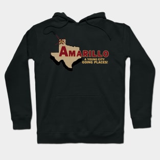 Vintage Amarillo Texas Hoodie